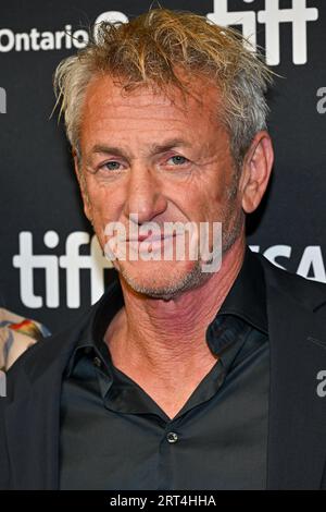 Toronto, Canada. 10th Sep, 2023. Sean Penn attending the premiere of the movie Daddio during Toronto International Film Festival in Toronto, Canada on September 10, 2023. Photo by Julien Reynaud/APS-Medias/ABACAPRESS.COM Credit: Abaca Press/Alamy Live News Stock Photo