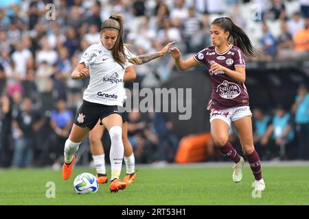 September 10, 2023, SÃ£o Paulo, Sao Paulo, Brazil, Brazil: SAO PAULO, BRAZIL - SEPTEMBER 10: Match between Corinthians and Ferroviaria as part of final of Brazilian League Serie A at Neo QuÃ-mica Arena on September 10, 2023 in SÃ£o Paulo, Brazil. (Credit Image: © Leandro Bernardes/PX Imagens via ZUMA Press Wire) EDITORIAL USAGE ONLY! Not for Commercial USAGE! Stock Photo