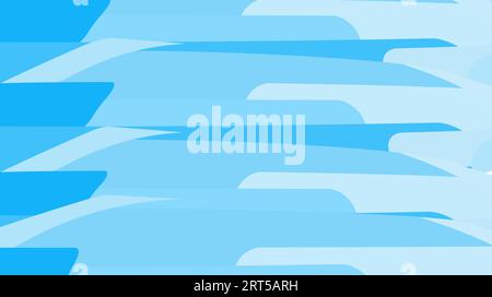 Simple background from minimalistic variegated magical multicolored abstract bright mosaics of inclined lines of waves of strips of geometric shapes. Stock Vector