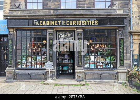 The Cabinet of Curiosities shop, Howarth Stock Photo