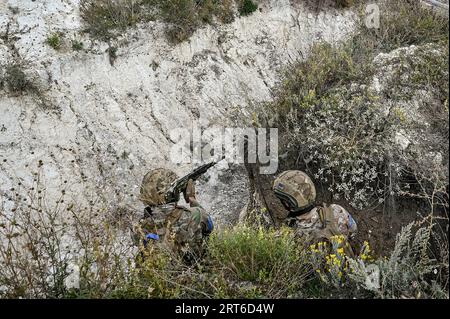 UKRAINE - SEPTEMBER 7, 2023 - Servicemen of the 3rd Separate Assault ...