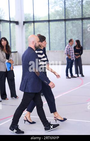 Sigueiro/Orosos. Spain. 20230911, Queen Letizia of Spain attends the Opening  of the School Year 2023/