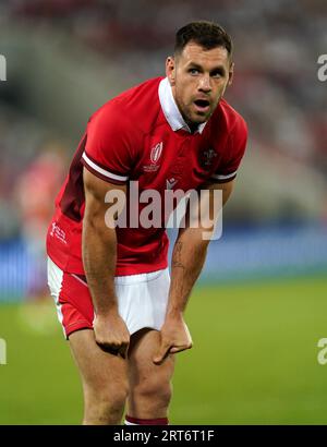 Wales' Tomos Williams during the 2023 Rugby World Cup Pool C match at the Stade de Bordeaux, France. Picture date: Sunday September 10, 2023. Stock Photo