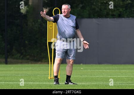 UTRECHT - The new coach Ron Jans during the training of FC Utrecht at the Topsportcentrum Overvecht on September 10, 2023 in Utrecht, the Netherlands. ANP GERRIT VAN COLOGNE Stock Photo