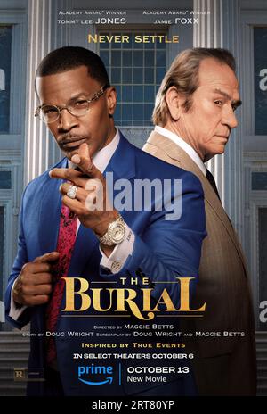 THE BURIAL, Jamie Foxx, 2023. © Amazon Prime Video / Courtesy Everett ...