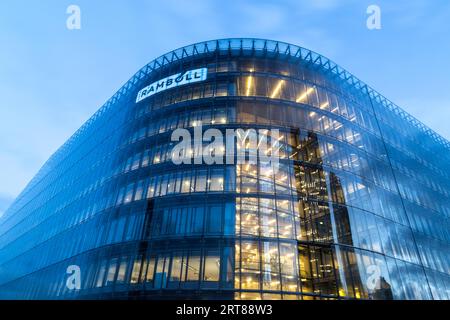 Copenhagen, Denmark, February 28, 2017: Exterior view of the Ramboll Group headquarters. Ramboll is a Danish consulting engineering group Stock Photo