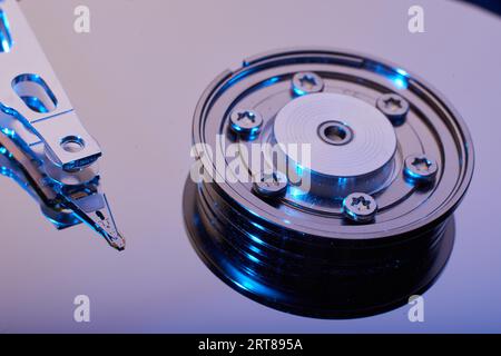 Conventional computer hard disk drive HDD Stock Photo