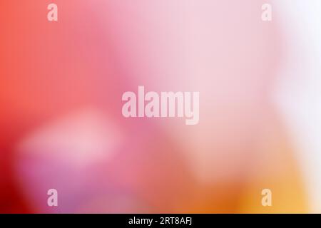 Beautiful fusion of bright colors and light leak Stock Photo