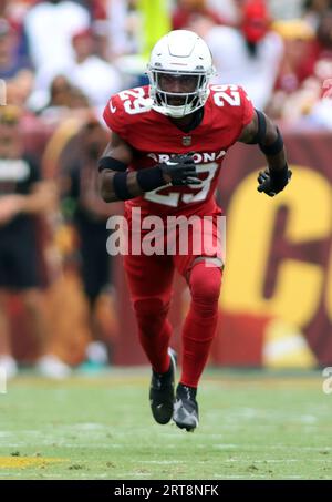 Arizona Cardinals cornerback Kris Boyd (29) against the New York Giants  during the second half of an NFL football game, Sunday, Sept. 17, 2023, in  Glendale, Ariz. (AP Photo/Matt York Stock Photo - Alamy