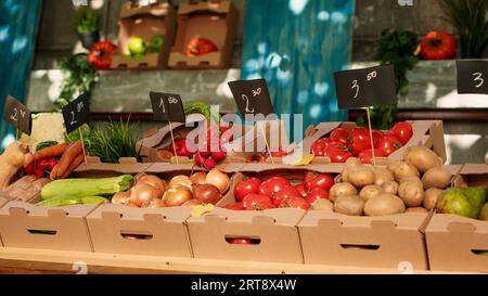 boxes full of fresh fruits and vegetables and seasonal fruit and ...