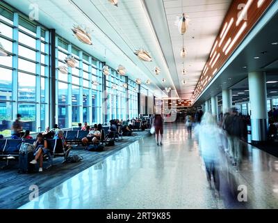 Minnesota, Minneapolis St. Paul International Airport, MSP. Departure