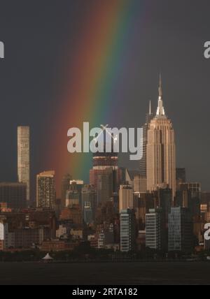 https://l450v.alamy.com/450v/2rta182/hoboken-united-states-11th-sep-2023-a-rainbow-appears-near-the-empire-state-building-in-lower-manhattan-on-the-22nd-anniversary-of-the-terrorist-attacks-on-the-world-trade-center-at-ground-zero-from-hoboken-new-jersey-on-monday-september-11-2023-photo-by-john-angelilloupi-credit-upialamy-live-news-2rta182.jpg