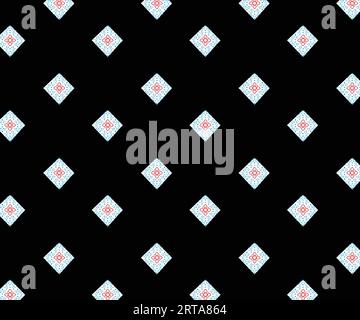 Seamless repeat pattern background, Textile texture Outline, Geometric, Wallpaper Repart. Stock Vector