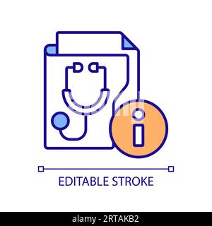 2D thin linear multicolor modularity icon Stock Vector