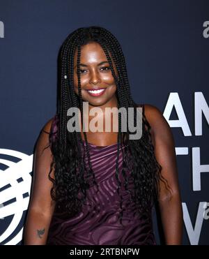 September 11, 2023, New York, New York, USA: Adrienne Warren attends The American Theatre Wing 2023 Fall Gala at Cipriani 42nd Street in New York. (Credit Image: © Photo Image Press via ZUMA Press Wire) EDITORIAL USAGE ONLY! Not for Commercial USAGE! Stock Photo