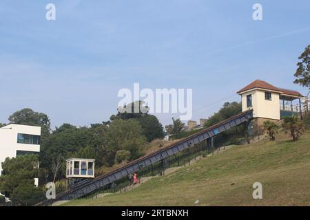 Southend on Sea - Cliff Lift Stock Photo