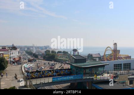 Southend on Sea, Essex, England, UK - Southend Pier Fun Fair Stock Photo