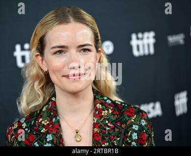 Toronto, Canada. 11th Sep, 2023. Willa Fitzgerald attends the premiere of 'Wildcat' at the Royal Alexandra Theatre during the Toronto International Film Festival in Toronto, Canada on Monday, September 11, 2023. Photo by Chris Chew/UPI Credit: UPI/Alamy Live News Stock Photo