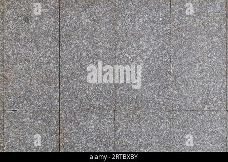 grey granite rectangular tiles texture and full-frame background Stock Photo