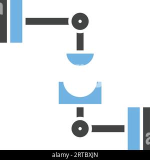 Assembler Icon image. Suitable for mobile application. Stock Vector