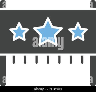 Banner Icon image. Suitable for mobile application. Stock Vector