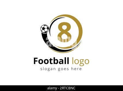 Initial L monogram alphabet with Football Logo Design Vector Template.  Football Club Symbol. business, and company identity Stock Vector Image &  Art - Alamy