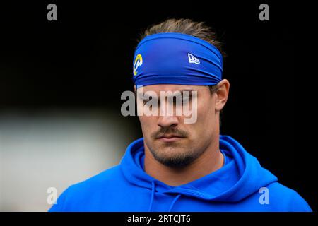 Los Angeles Rams linebacker Christian Rozeboom in action against the ...