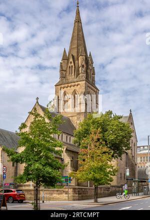 St. Barnabas Church Cathedral in Nottingham, UK. Stock Photo