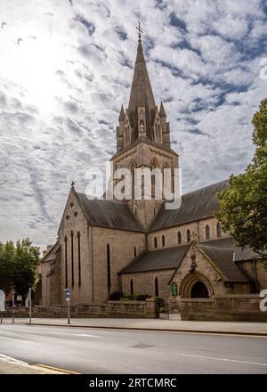 St. Barnabas Church Cathedral in Nottingham, UK. Stock Photo