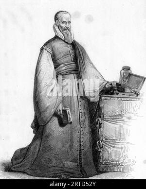 AMBROISE PARÉ  (C 1510-1590)  French barber surgeon Stock Photo