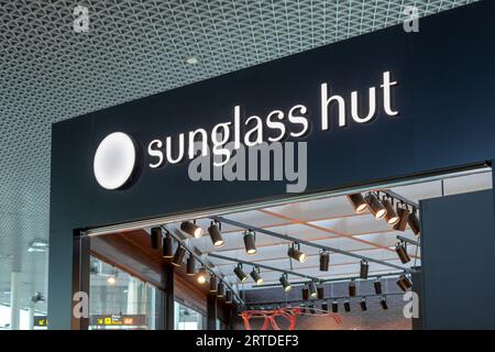 Sunglass Hut shop exterior on Oxford Street London Stock Photo Alamy