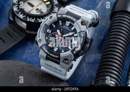 Casio G-shock Frogman Royal Navy GWF-A1000RN-8AER Stock Photo