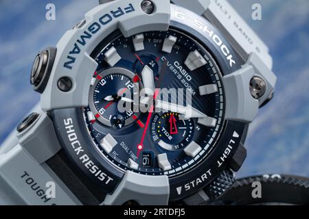 Casio G-shock Frogman Royal Navy GWF-A1000RN-8AER Stock Photo