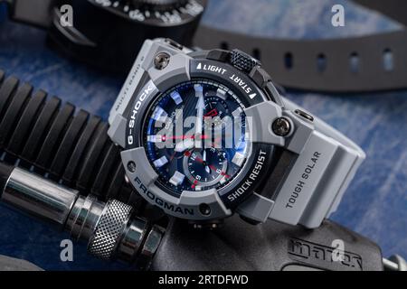 Casio G-shock Frogman Royal Navy GWF-A1000RN-8AER Stock Photo