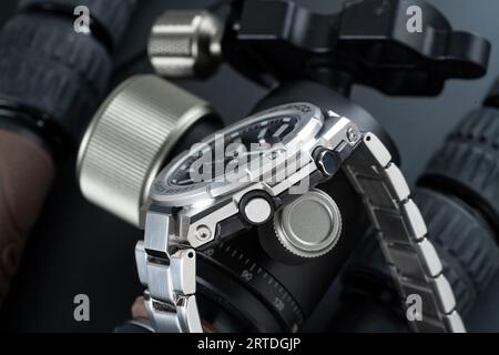 Casio G-Shock GST-B500D-1A Stock Photo