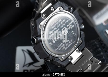 Casio G-Shock GST-B500D-1A Stock Photo