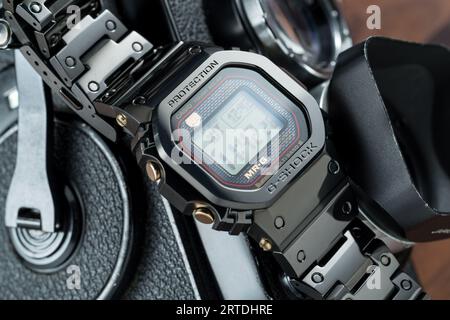 Casio G-Shock MRG-B5000 Stock Photo