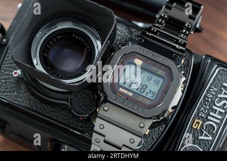 Casio G-Shock MRG-B5000 Stock Photo