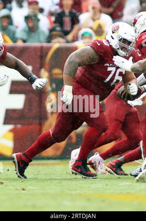 Arizona Cardinals guard Will Hernandez (76) during the first half