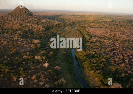 Vunduzi River watershed inside Gorongosa National Park; Mozambique Stock Photo