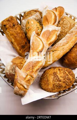 Various breads Stock Photo