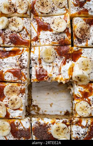 Banoffee pie Stock Photo