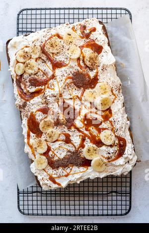 Banoffee Pie Stock Photo