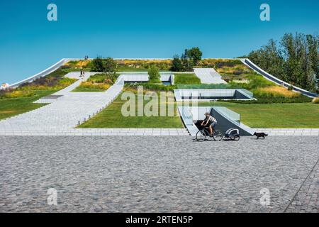 Museum of Ethnography in Városliget park, Budapest, Hungary Stock Photo