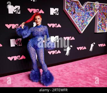 Justina Valentine on the Red Carpet during the MTV European Music ...