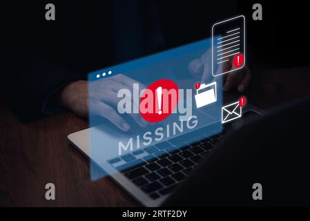 Hackers and virus stealing data on social network internet.data email password access data.technology security system. Stock Photo