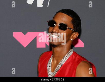 Newark, United States. 12th Sep, 2023. King Combs arrives in the press room at the 2023 MTV Video Music Awards 'VMA's' at the Prudential Center in Newark, NJ on Tuesday, September 12, 2023. Photo by Jason Szenes/UPI Credit: UPI/Alamy Live News Stock Photo