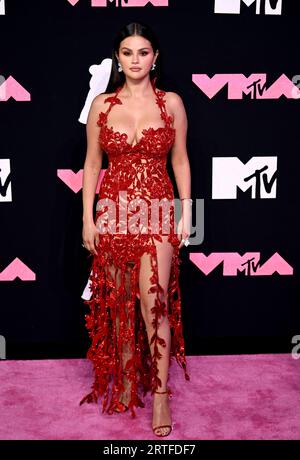 Newark, New Jersey, USA. 12th Sep, 2023. Selena Gomez. 2023 MTV Video Music  Awards held at the Prudential Center. Credit: Shawn  Punch/AdMedia/Newscom/Alamy Live News Stock Photo - Alamy