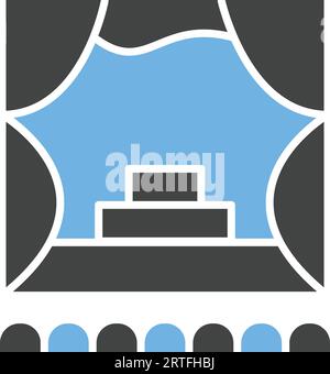 Event Hall Icon Image Stock Vector Image & Art - Alamy