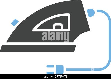 Iron Icon image. Suitable for mobile application. Stock Vector